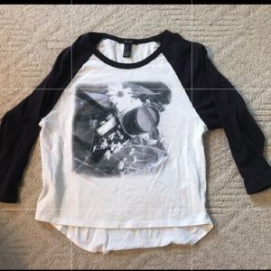 Forever 21 Size Small Camera T-Shirt